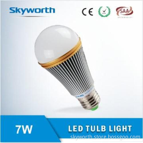 7W High Lumen LED Bulbs with long lifespan